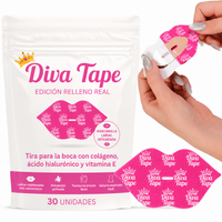 Diva Tape - Cinta Bucal Hidratante con Colágeno (Pack de 30)